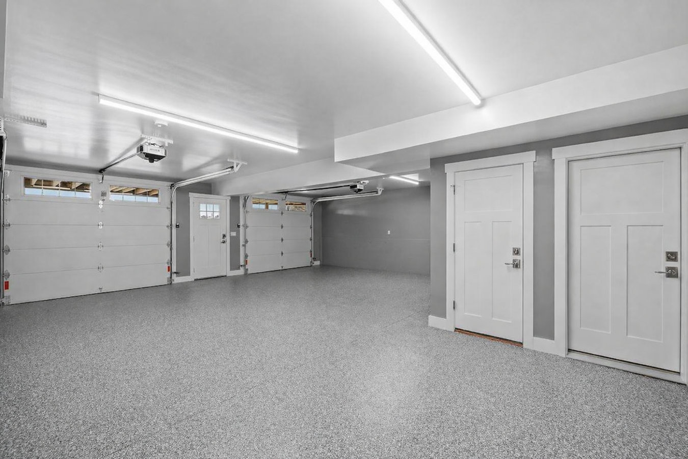 Garage floor concrete